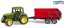 Bruder 2057 John Deere 6920 traktor + billenőplató