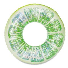 Cercle de citron vert avec paillettes 91 cm