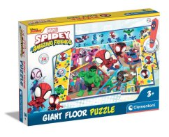 MARVEL - Grand puzzle de sol avec stylo interactif
