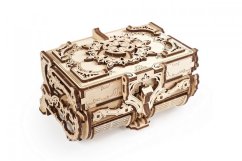 Ugears 3D Wooden Mechanical Puzzle Antique Jewelry Box