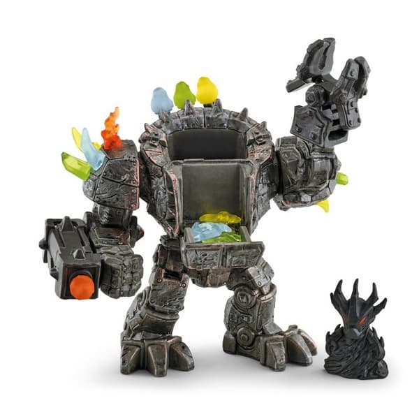 Schleich42549 Eldrador® Creatures Robot mare cu mini creatură