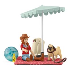 Schleich kirándulás a tóhoz, játszószett