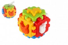 Cube en plastique 10x10 cm en filet