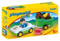 Playmobil 70181 Auto s přepravníkem na koně