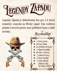Mindok Legends of the West: 1. rozšírenie - Hŕstka noviniek