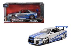 Mașina Fast and Furious 2002 Nissan Skyline 1:24