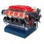 Stemnex Model spalovací motor V8