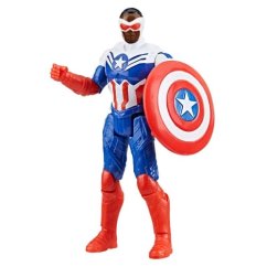 HASBRO - Bosszúállók Amerika kapitány figura 10cm, tartozékokkal