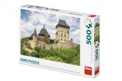 Puzzle castel Karlstejn 47x33cm 500 piese în cutie 33,5x23x3,5cm