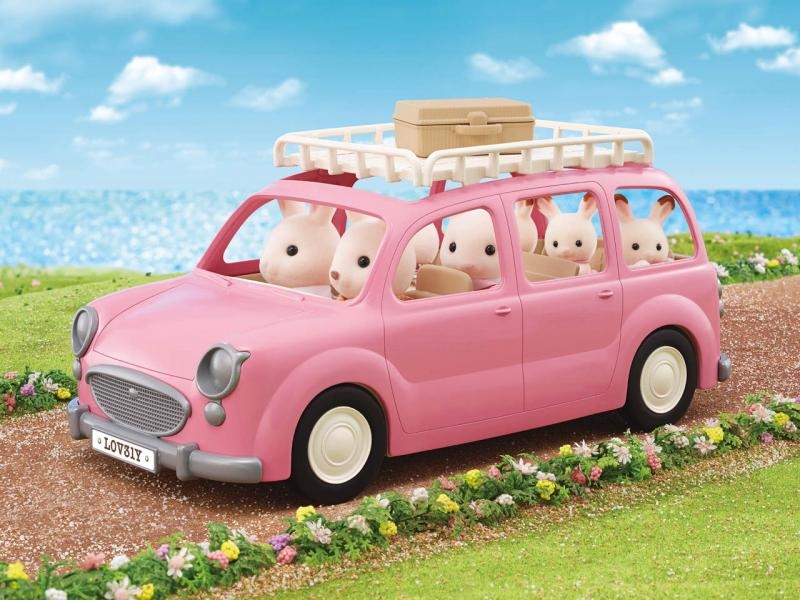 Sylvanian Families Családi autó Rózsaszín furgon