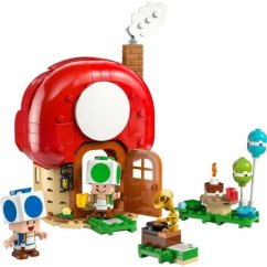 Lego Super Mario 72041 Toad a párty v jeho domku