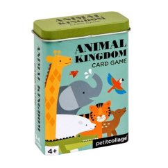 Petit Collage Cartes dans une boîte Royaume des animaux