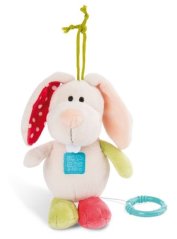 NICI MFN pluszowy królik do zawieszenia na maszynie, 18 cm