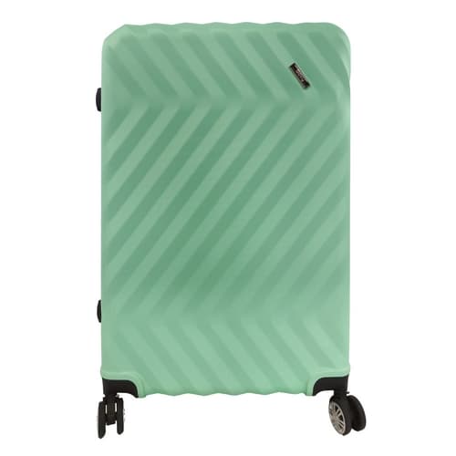 Bavy Cestovní kufr skořepinový 28" Waves Light green
