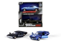 Fast and Furious Twin Pack Chevrolet Camaro 1969 és Dodge Charge Wide Body 1968, 1:32 Wave 2/1