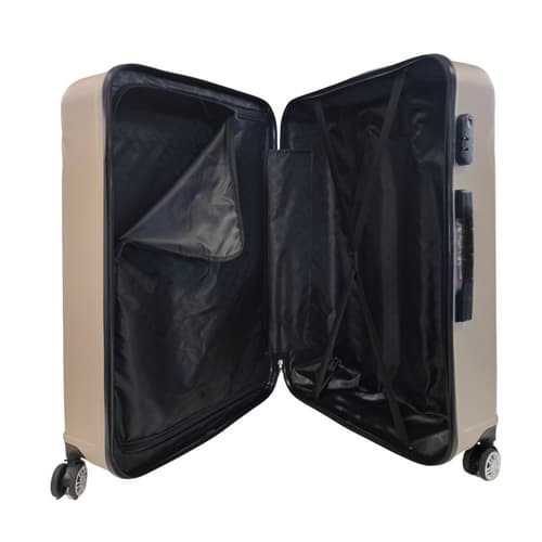 Bavy Cestovní kufr skořepinový 28" Waves Gold beige