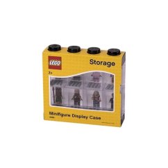 Zberateľská skrinka LEGO pre 8 minifigúrok - čierna