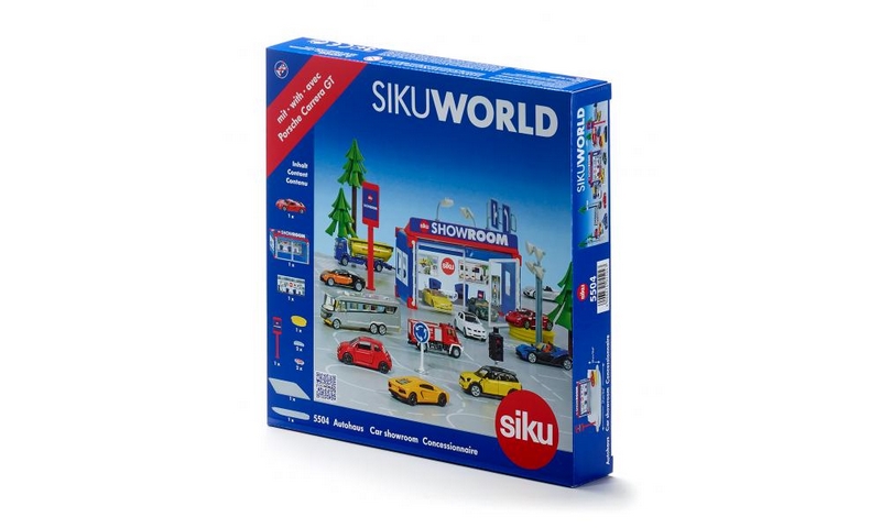 SIKU World Autosalon s autem