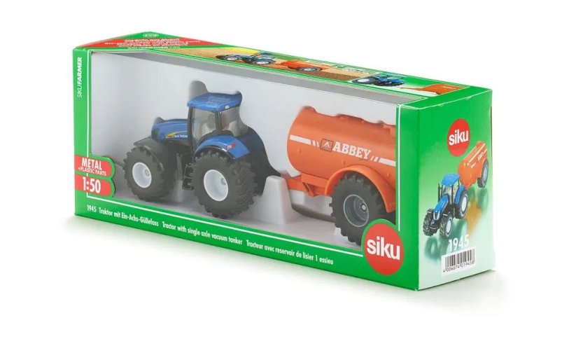 SIKU Farmer 1945 - Traktor s cisternou