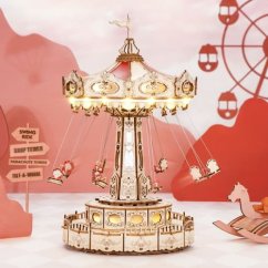RoboTime 3D Jigsaw Toy Boxes Chain Carousel Colorful