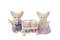 Sylvanian Families Rodina fenků s dvojčaty