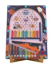 2Kids Toys Magnetický pinball Vesmír 2 v 1