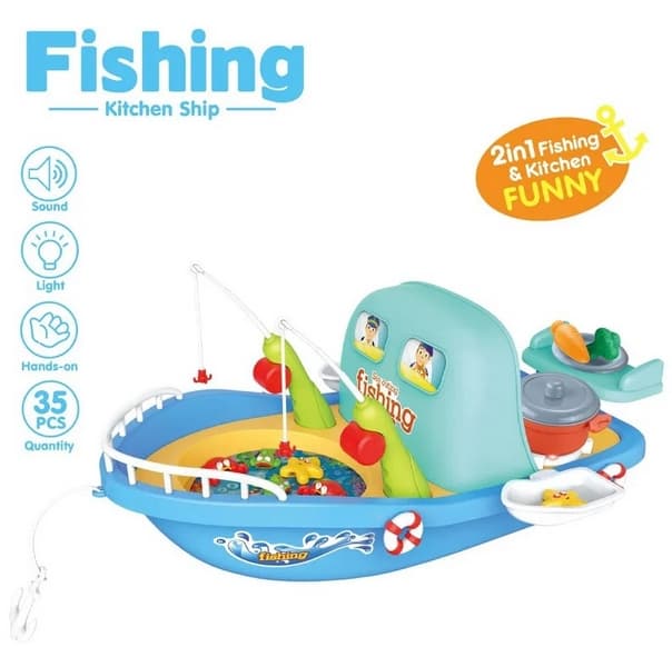 Pesca y cocina 2en1