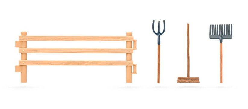 Sada koní s lipicánem