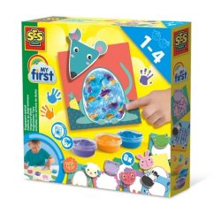 Peinture au doigt - coloriage d'animaux