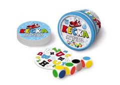 Kecka společenská hra v plechové krabičce 9x9x5cm STRAGOO