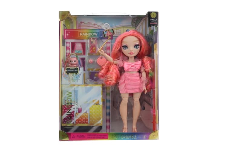 Rainbow High Fashion Friend - Pinkly Paige (Pink) TV