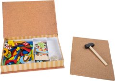 Petit pied en bois Jeu créatif Pirates