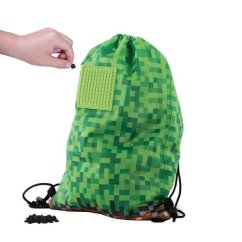PIXIE CREW rucsac cu spate verde-maro