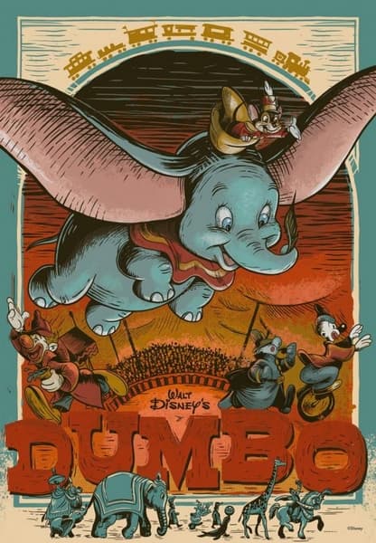 Disney 100 rokov: Dumbo 300 kusov