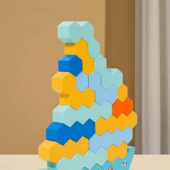 Bavytoy Montessori fából készült egyensúlyozó játék