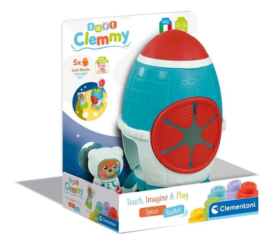 Clemmy baby - cohete sensorial con bloques