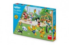 Mickey y sus amigos en el patio de recreo 2en1 juegos de mesa para niños en caja 33,5x23x3,5cm