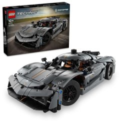 Lego Šedé hyperauto Koenigsegg Jesko Absolut