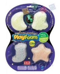 PlayFoam Modelína/Plastelína kuličková svítící ve tmě