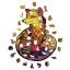 WOODEN COLOUR PUZZLES - Mysterious Fox