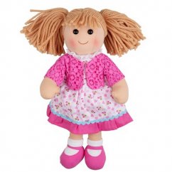 Bigjigs Toys Fabryczna lalka Becky 38 cm
