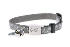 Karlie Simon's Cat Obojek šedý pro kočky 20-30 CM X 10 MM