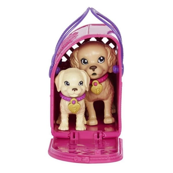 Poupée Barbie avec chiens