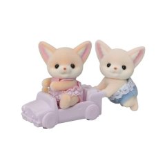 Sylvanian Families Twins Fenci avec voiture
