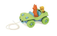 Green Toys Pulling Car Green