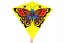 Cerf-volant papillon volant en plastique 68x73cm dans un sac
