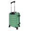 Bavy Cestovní kufr skořepinový 20"  Ribs Light green
