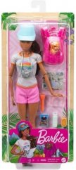 Poupée Barbie Wellness - en voyage HNC39