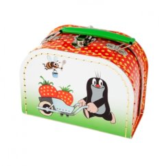 Kret i truskawki walizka 16 cm