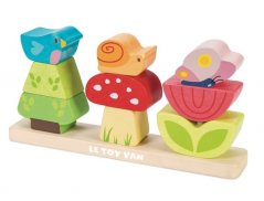 Le Toy Van Petilou blocchi pieghevoli giardino felice